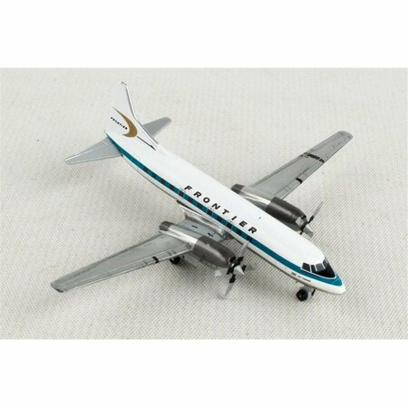 TOYOPIA 1-400 Scale Registration No.N73117 1960s CV-580 Frontier Model Aircraft Toy TO3449084